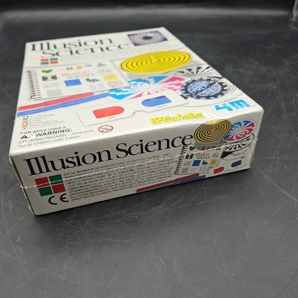 Illusion Science Kit Brand New Sealed Kidz Labs‎